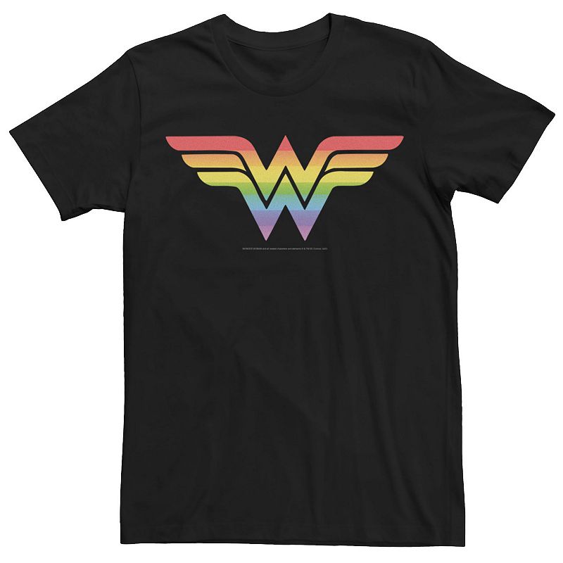 Pride Logo Adult shipping Woman Popular DC enjoy Wonder Shop Comics Tee Rainbow free -